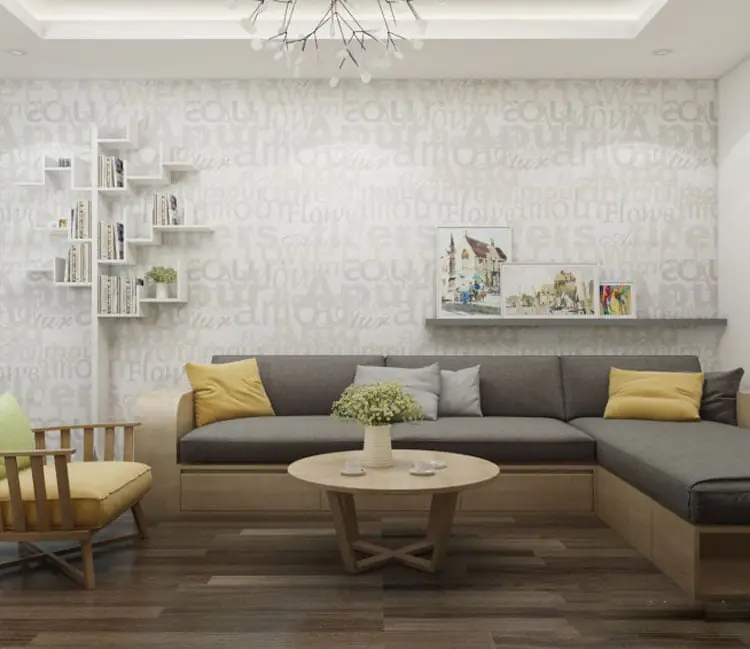 Ảnh dự án 04 – Nội thất chung cư 48m2 Roman Plaza – chị Trang