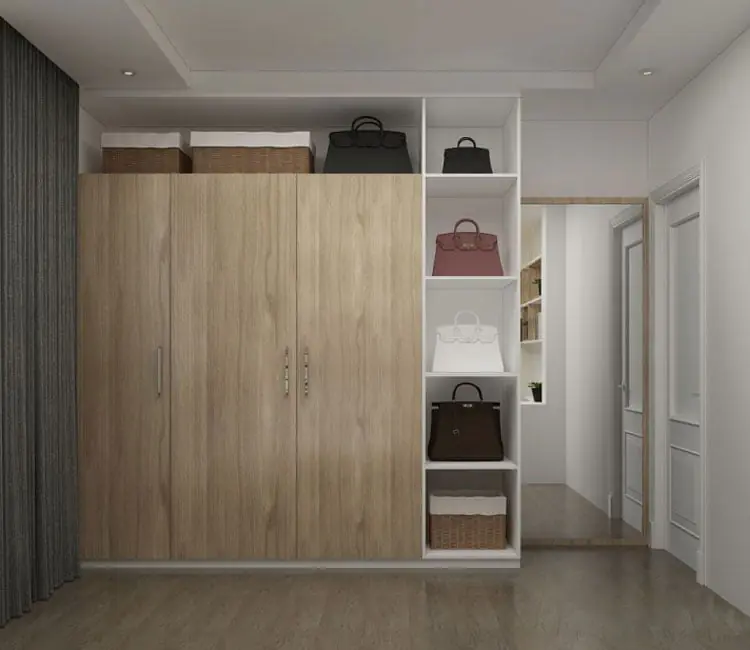 Ảnh dự án 09 – Nội thất chung cư 48m2 Roman Plaza – chị Trang