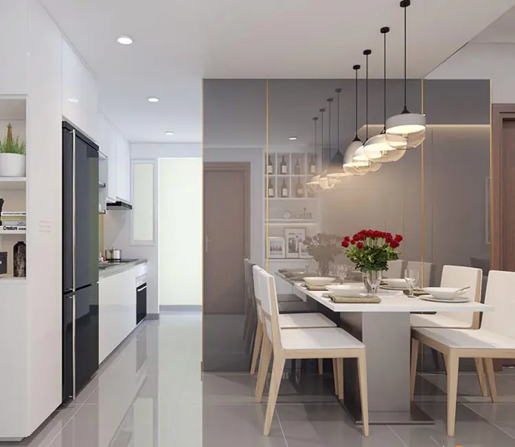 Ảnh dự án 05 – Nội thất chung cư 49m2 Mipec – Chị Vân Anh