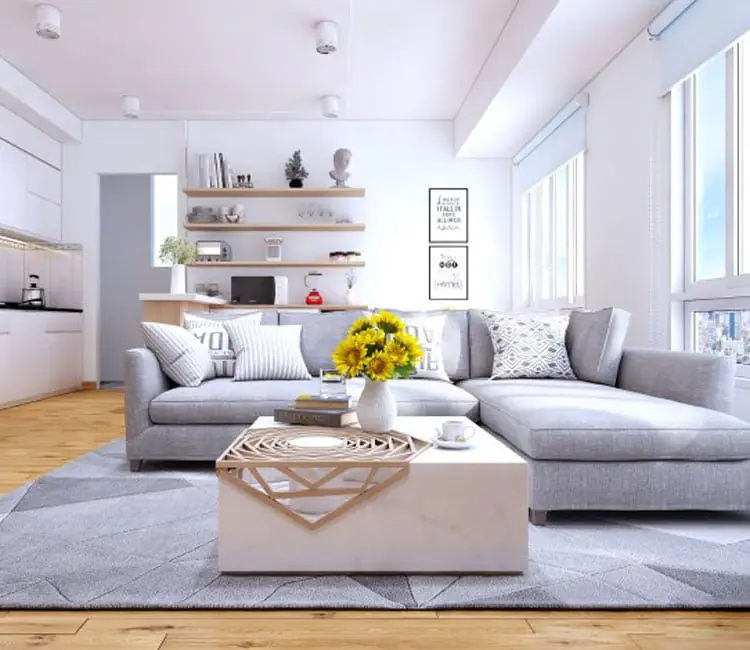 Ảnh dự án 02 – Nội thất chung cư 56m2 Mỹ Đình Pearl – chị Trâm Anh