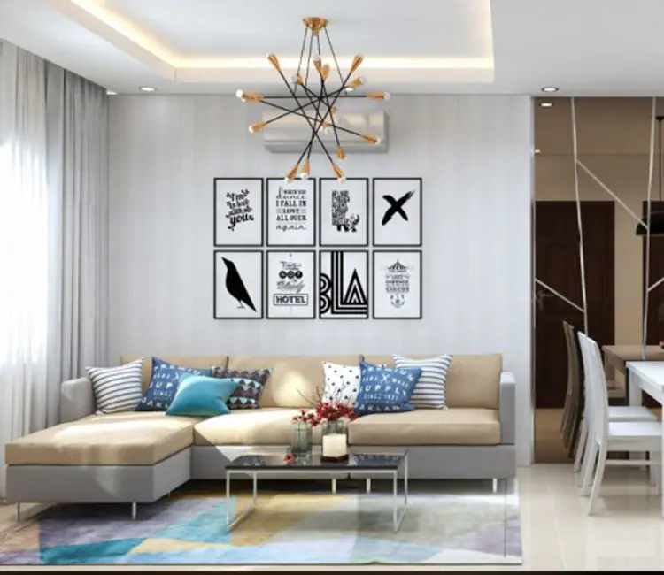 Ảnh dự án 04 – Nội thất chung cư 58m2 Lĩnh Nam – Anh Hùng