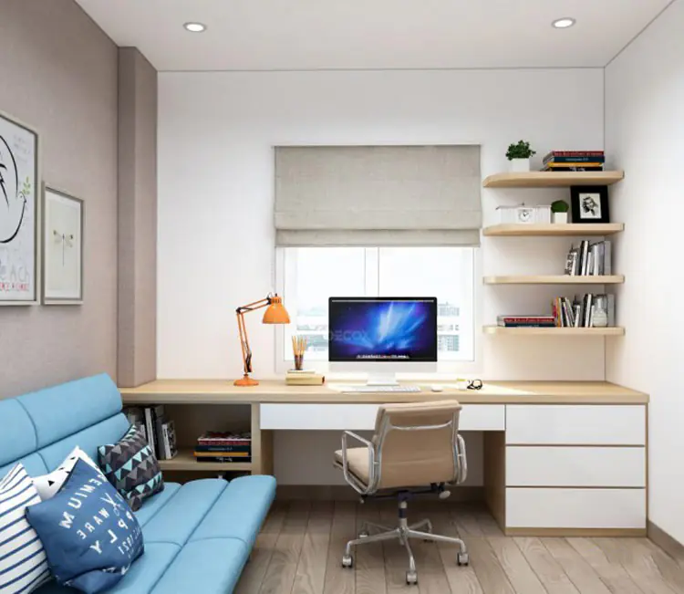 Cân bằng ánh sáng – Nội thất chung cư 58m2 Lĩnh Nam – Anh Hùng