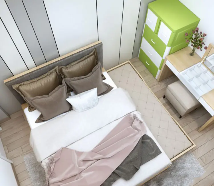 Ảnh dự án 10 – Nội thất chung cư 58m2 Lĩnh Nam – Anh Hùng