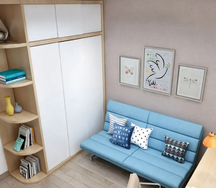 Ảnh dự án 12 – Nội thất chung cư 58m2 Lĩnh Nam – Anh Hùng