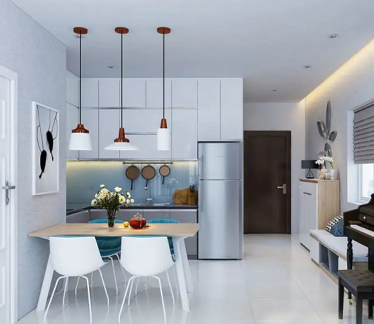 Tối ưu công năng – Nội thất chung cư 60m2 Hoàng Mai – Anh Dũng