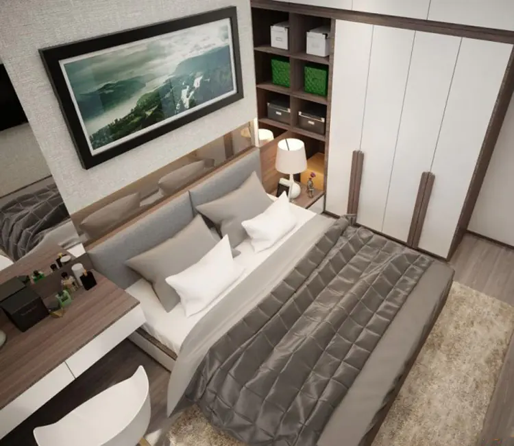 Ảnh dự án 05 – Nội thất chung cư Phạm Hùng 60m2 – Anh Minh