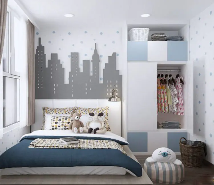 Ảnh dự án 17 – Nội thất chung cư 68m2 Golden Plaza – Chị Ngọc Anh