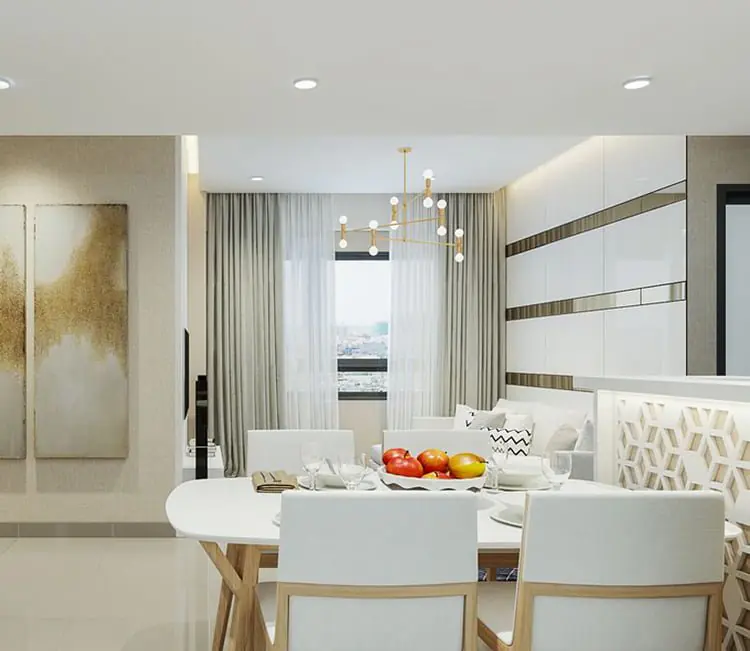 Ảnh dự án 03 – Nội thất chung cư 68m2 Hà Thành Plaza – chị Linh