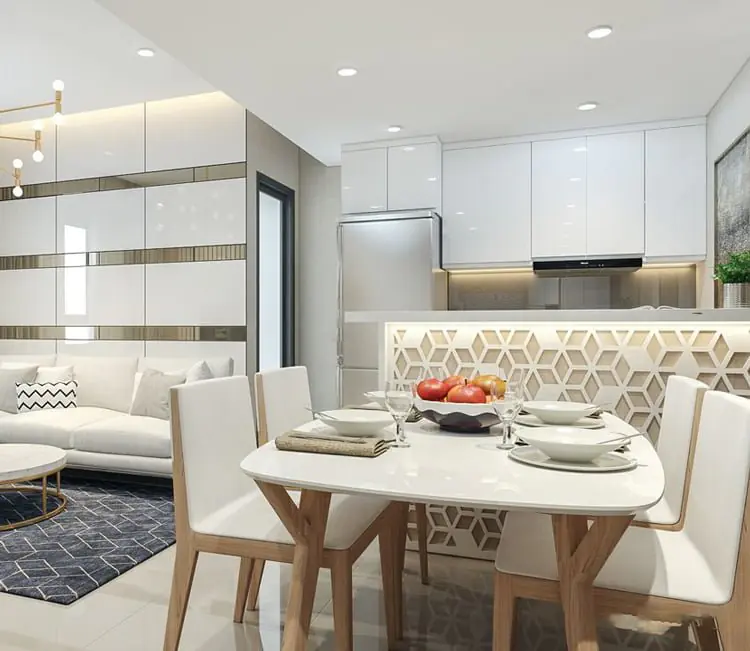Ảnh dự án 04 – Nội thất chung cư 68m2 Hà Thành Plaza – chị Linh