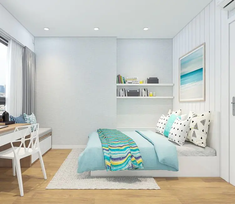Ảnh dự án 16 – Nội thất chung cư 68m2 Hà Thành Plaza – chị Linh