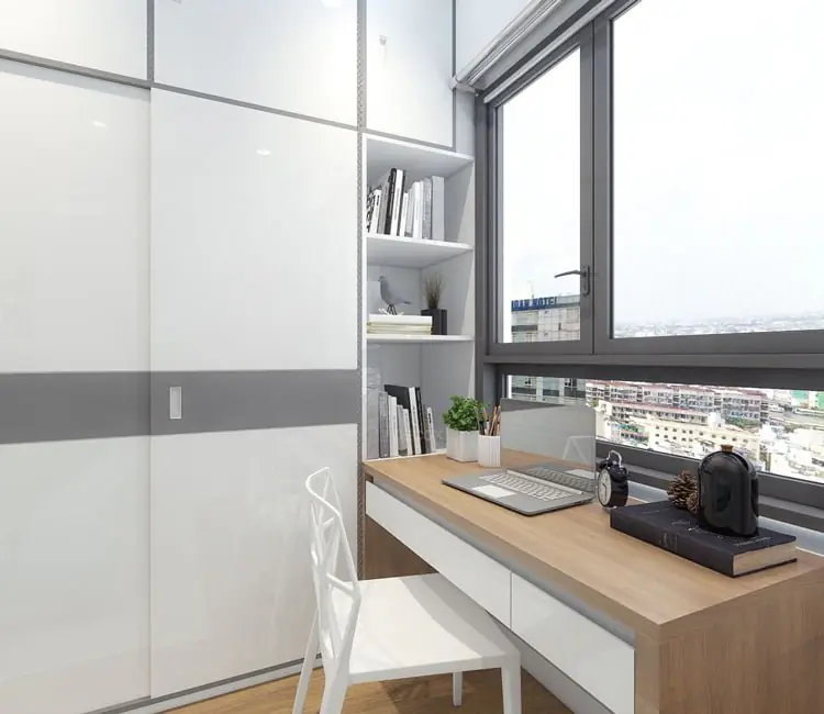 Ảnh dự án 21 – Nội thất chung cư 68m2 Hà Thành Plaza – chị Linh