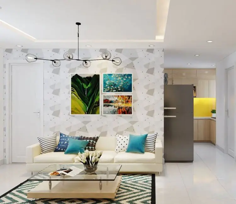 Nội thất chung cư 70m2 Green Stars – anh Tùng