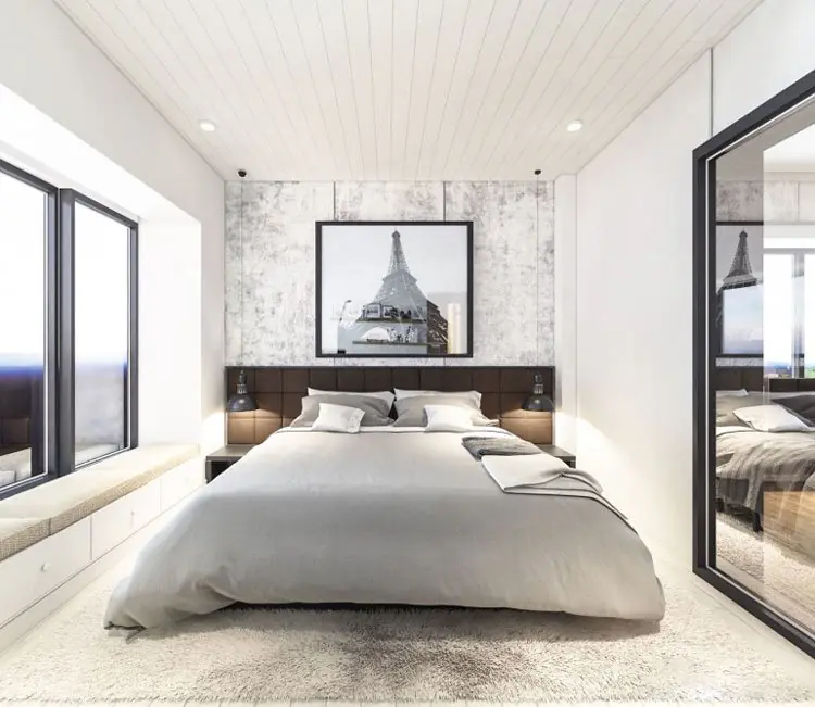 Tối ưu công năng – Nội thất chung cư 77m2 Center Point – anh Quang