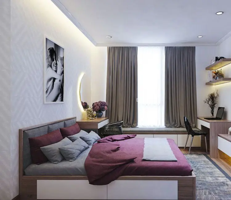 Cân bằng ánh sáng – Nội thất chung cư 77m2 Hapulico – Anh Nhân