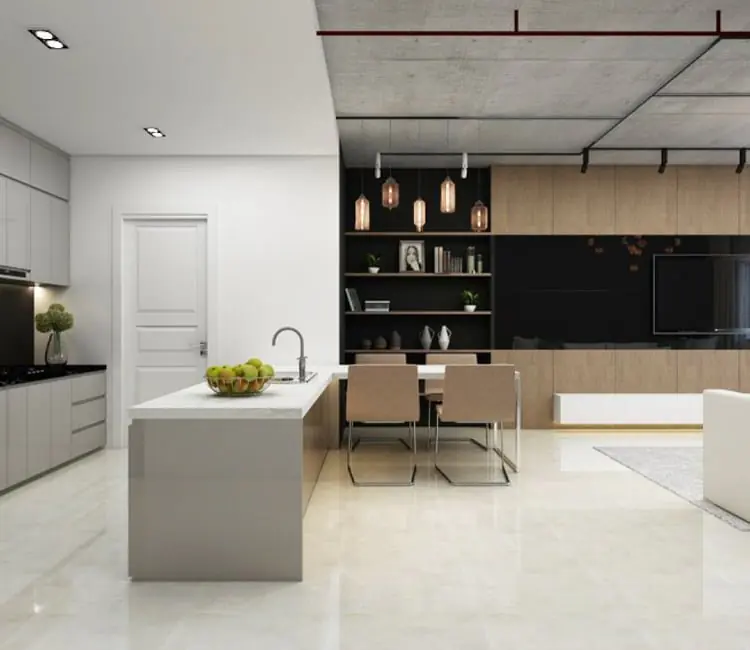 Tối ưu công năng – Nội thất chung cư 78m2 FLC – chị Minh