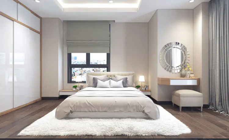 Ảnh dự án 13 – Nội thất chung cư 85m2 HH2 Khu đô thị Linh Đàm