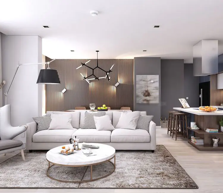 Nội thất chung cư 85m2 Tân Tây Đô – Anh Cường