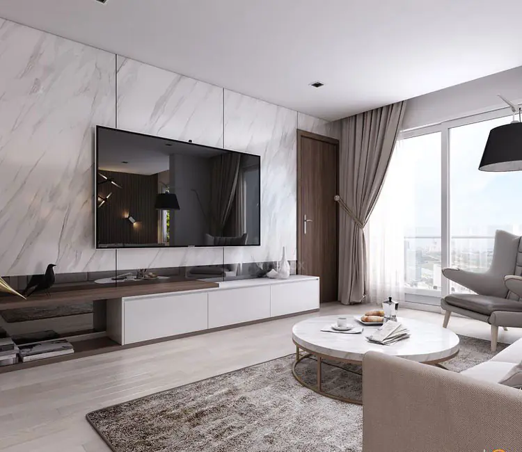 Ảnh dự án 02 – Nội thất chung cư 85m2 Tân Tây Đô – Anh Cường