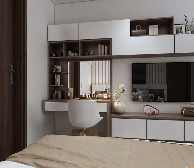 Ảnh dự án 09 – Nội thất chung cư 85m2 Tân Tây Đô – Anh Cường