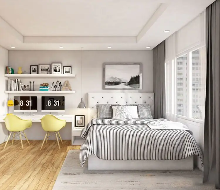 Cân bằng ánh sáng – Nội thất chung cư 97m2 Sail Tower – Chị Dung