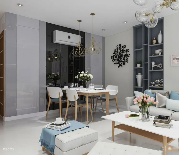 Ảnh dự án 02 – Nội thất chung cư Golden Place 72m2 – Anh Phan Huy