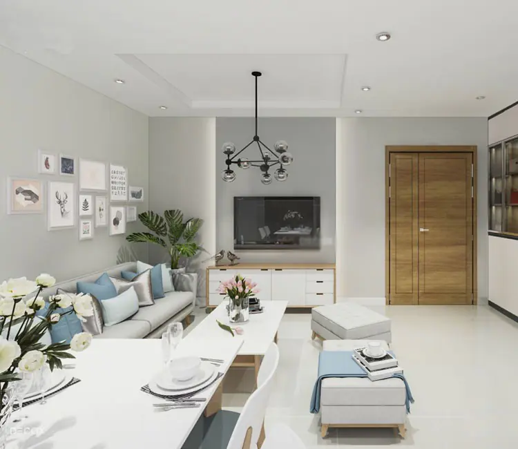 Ảnh dự án 03 – Nội thất chung cư Golden Place 72m2 – Anh Phan Huy