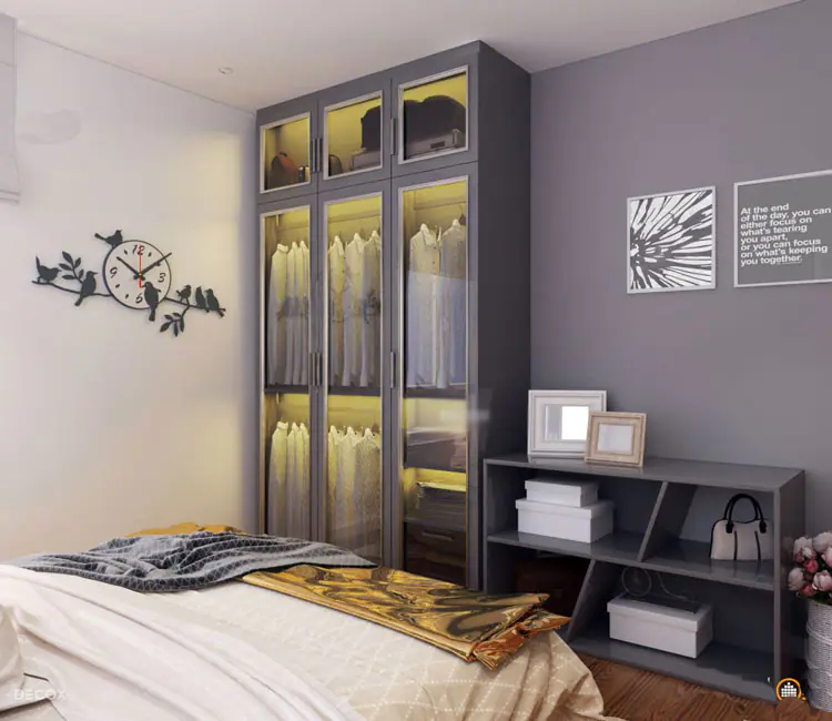 Cân bằng ánh sáng – Nội thất chung cư Golden Place 72m2 – Anh Phan Huy