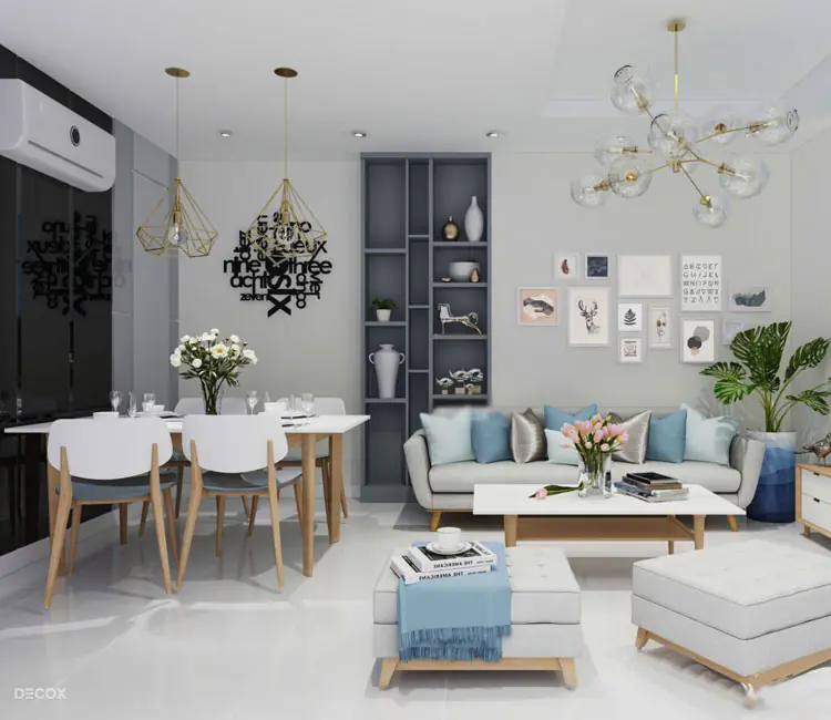 Ảnh dự án 18 – Nội thất chung cư Golden Place 72m2 – Anh Phan Huy