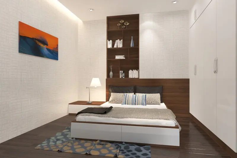 Nội thất chung cư HH2 Linh Đàm 80m2 – chị Diệu Hương