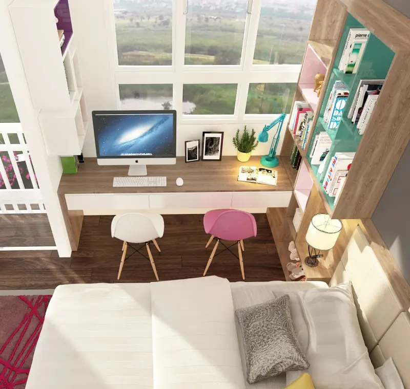 Ảnh dự án 04 – Nội thất chung cư HH2 Linh Đàm 80m2 – chị Diệu Hương