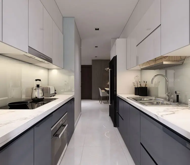 Cân bằng ánh sáng – Nội thất chung cư Lạc Hồng 109m2 – Anh Vinh