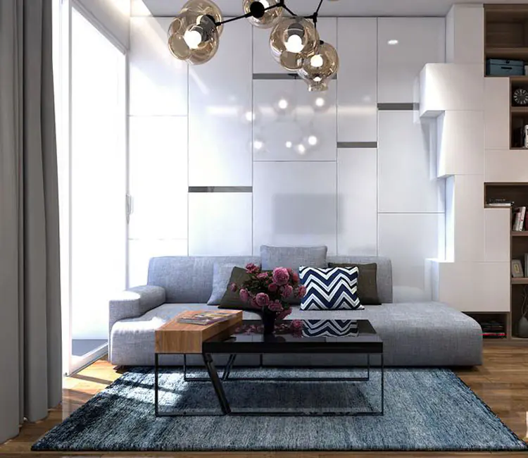 Ảnh dự án 14 – Nội thất chung cư Mỹ Đình Plaza 84m2 – Anh Hùng