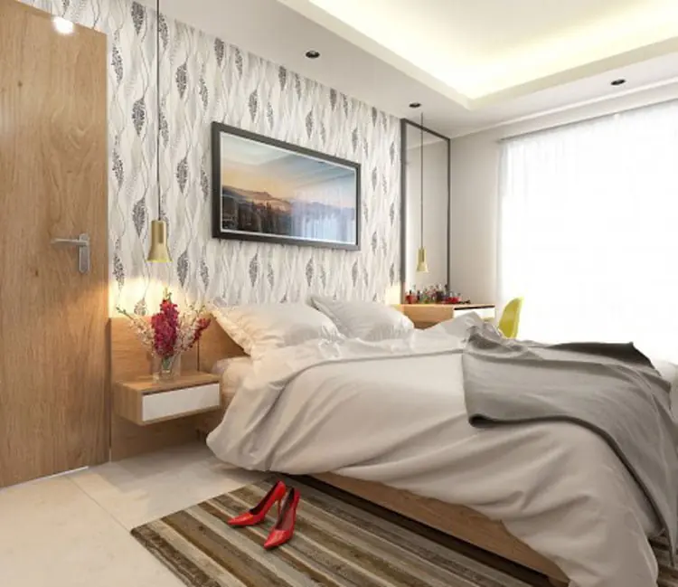 Vật liệu ấm áp – Nội thất chung cư Sunshine Ciputra 95m2 – Chị Tâm