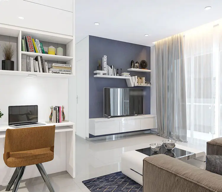 Cân bằng ánh sáng – Nội thất chung cư Times City 70m2 – chị Ngọc