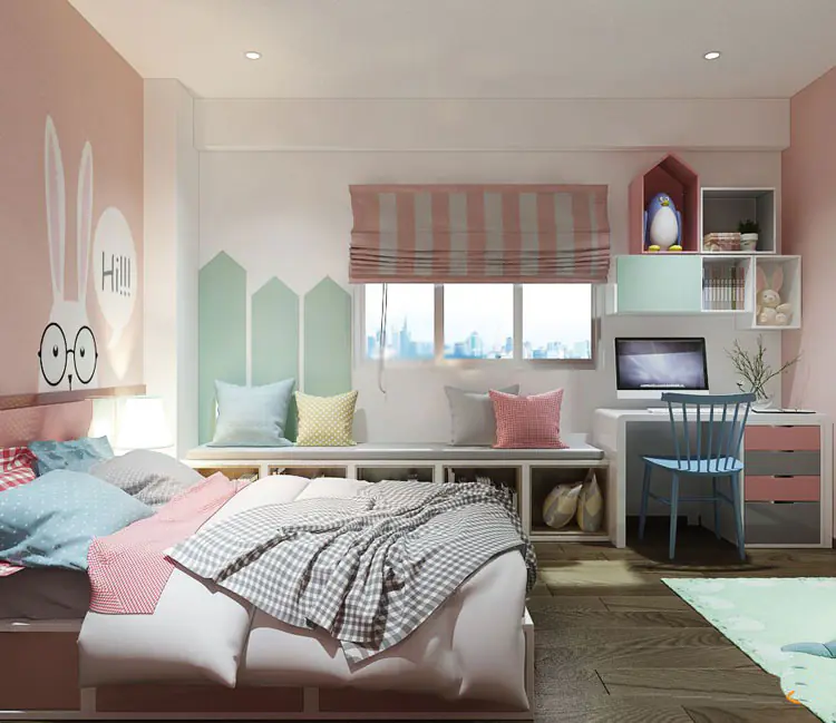Ảnh dự án 18 – Nội thất chung cư Times City 70m2 – chị Ngọc
