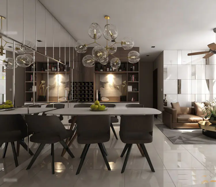 Ảnh dự án 03 – Nội thất chung cư Times City 80m2 – chị Hà