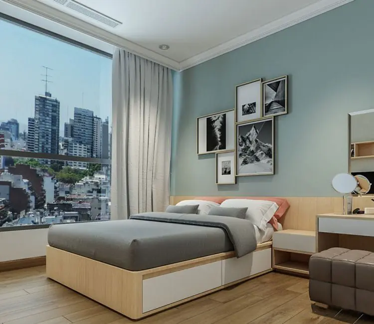 Ảnh dự án 10 – Nội thất chung cư 72m2 Valencia Garden Long Biên – Anh Mạnh