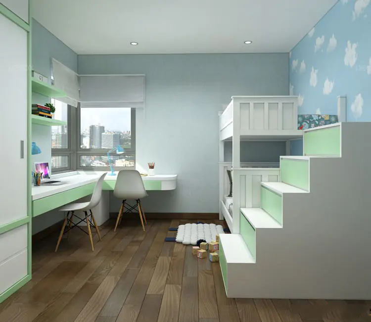 Nội thất chung cư Viglacera Xuân Phương 107m2 – Chị Nguyệt