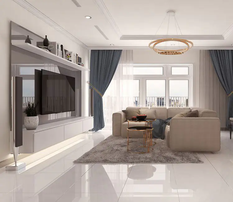 Tối ưu công năng – Nội thất chung cư VOV Mễ Trì 112m2 – Anh Quang
